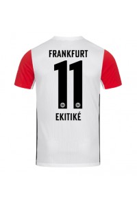 Eintracht Frankfurt Hugo Ekitike #11 Fotballdrakt Hjemme Klær 2024-25 Korte ermer